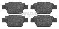 Klocki hamulcowe - komplet do Fiata, 70 91 6556, SWAG Autoteile GmbH w ofercie sklepu e-autoparts.pl 